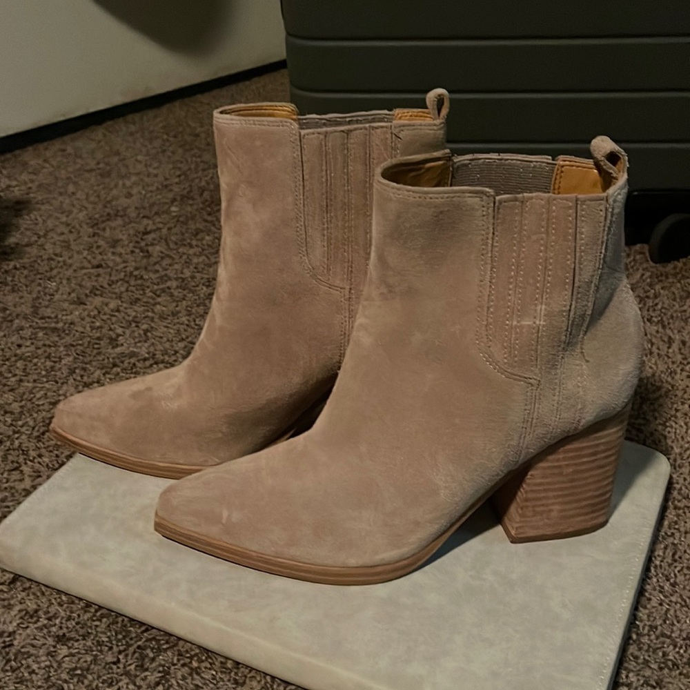 Marc Fisher suede bootie